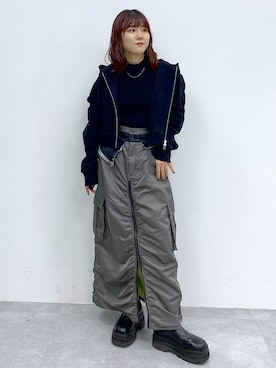 ayaさん（レディース・152cm）の冬コーディネート