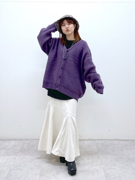 ayaさん（レディース・152cm）の冬コーディネート