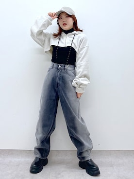 ayaさん（レディース・152cm）の秋コーディネート