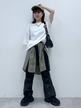 ayaさん（レディース・152cm）の春コーディネート