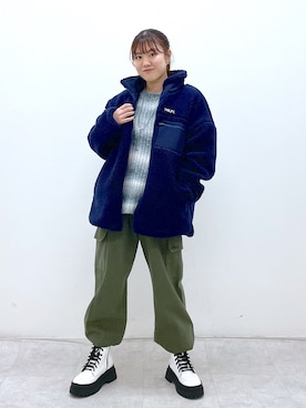ayaさん（レディース・152cm）の冬コーディネート