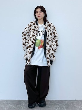 ayaさん（レディース・152cm）の秋コーディネート