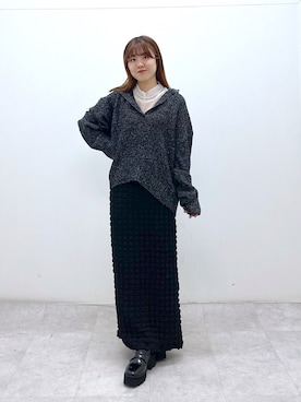 ayaさん（レディース・152cm）の冬コーディネート