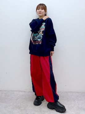 ayaさん（レディース・152cm）の冬コーディネート