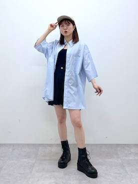 ayaさん（レディース・152cm）の春コーディネート