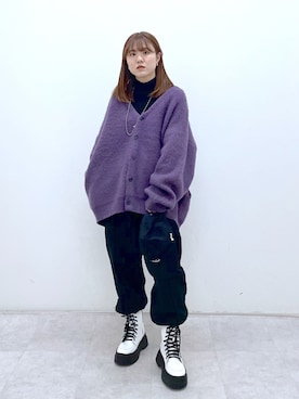 ayaさん（レディース・152cm）の冬コーディネート