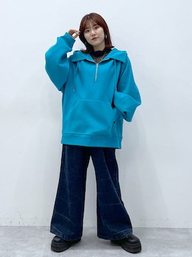 ayaさん（レディース・152cm）の冬コーディネート