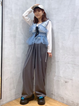 ayaさん（レディース・152cm）の春コーディネート