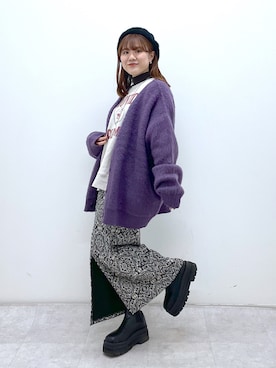 ayaさん（レディース・152cm）の冬コーディネート