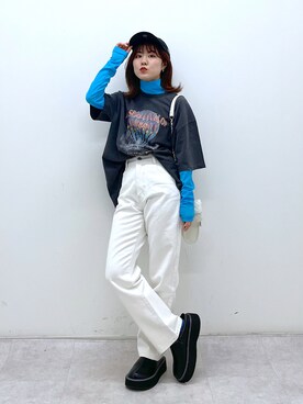 ayaさん（レディース・152cm）の春コーディネート