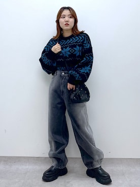 ayaさん(レディース・152cm)の冬コーディネート