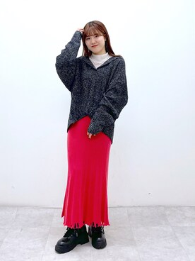 ayaさん（レディース・152cm）の冬コーディネート