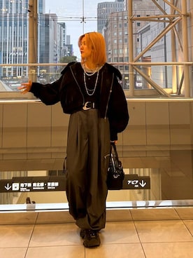 「PAGEBOY（ページボーイ）のアイテム（カーディガン/ボレロ）」を使った、ayaさん（レディース・152cm）の夏コーディネート