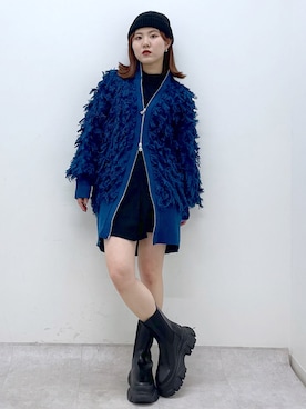 ayaさん（レディース・152cm）の冬コーディネート