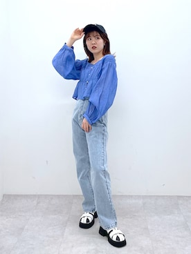 ayaさん（レディース・152cm）の春コーディネート