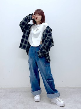 ayaさん（レディース・152cm）の秋コーディネート