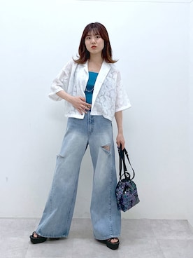 ayaさん（レディース・152cm）の夏コーディネート