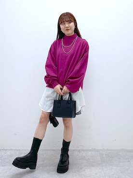 ayaさん（レディース・152cm）の冬コーディネート