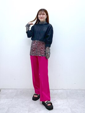 ayaさん（レディース・152cm）の夏コーディネート