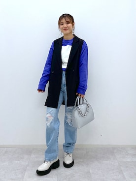 ayaさん(レディース・151cm)の春コーディネート