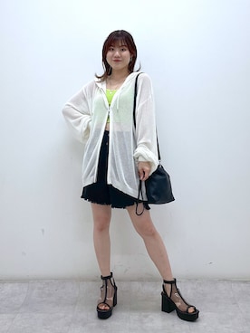 ayaさん（レディース・152cm）の夏コーディネート