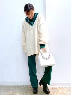 ayaさん（レディース・151cm）の秋コーディネート