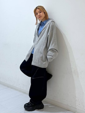 「PBLIM（ページボーイリム）のアイテム」を使った、ayaさん（レディース・152cm）の夏コーディネート