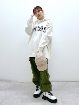 ayaさん（レディース・152cm）の冬コーディネート