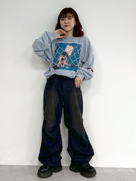 「Anui（アニュイ）のアイテム」を使った、ayaさん（骨格ウェーブ・レディース・152cm）の冬コーディネート