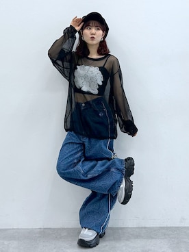 ayaさん（レディース・152cm）の秋コーディネート