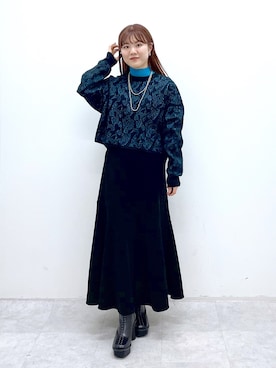 ayaさん（レディース・152cm）の冬コーディネート