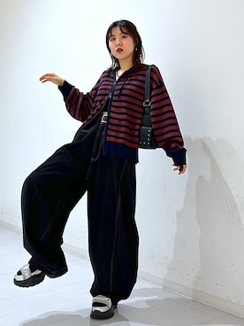 「アイテム（パーカー）」を使った、ayaさん（レディース・152cm）の夏コーディネート