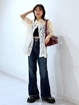 ayaさん（レディース・152cm）の夏コーディネート