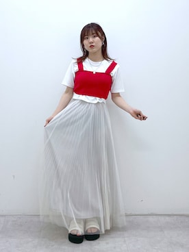 ayaさん（レディース・152cm）の夏コーディネート