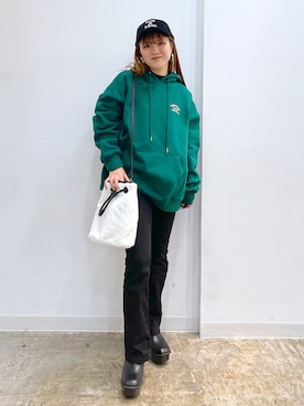 ayaさん（レディース・151cm）の冬コーディネート