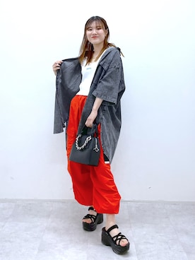 ayaさん（レディース・152cm）の夏コーディネート