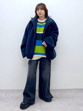 ayaさん(レディース・152cm)の冬コーディネート