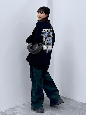 ayaさん（レディース・152cm）の冬コーディネート