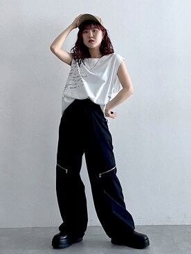 ayaさん（レディース・152cm）の夏コーディネート