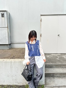 「アイテム（アクセサリー）」を使った、ayaさん（レディース・152cm・20代）の夏コーディネート