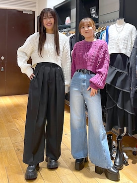 ayaさん(レディース・152cm)の冬コーディネート