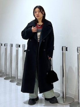 ayaさん（レディース・152cm）の冬コーディネート