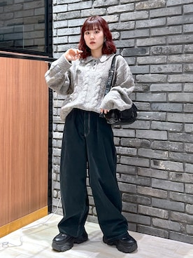 ayaさん（レディース・152cm）の冬コーディネート