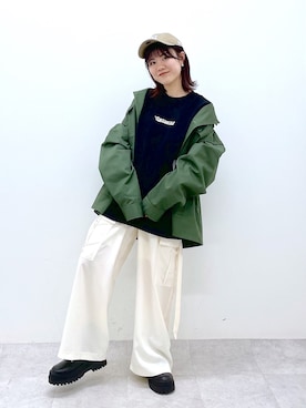 ayaさん（レディース・152cm）の冬コーディネート