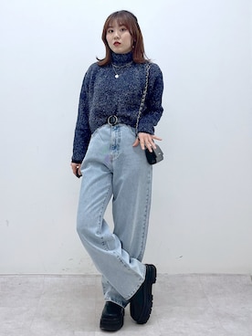 ayaさん（レディース・152cm）の冬コーディネート