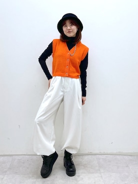 ayaさん（レディース・152cm）の春コーディネート