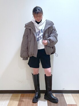 ayaさん(レディース・151cm)の冬コーディネート