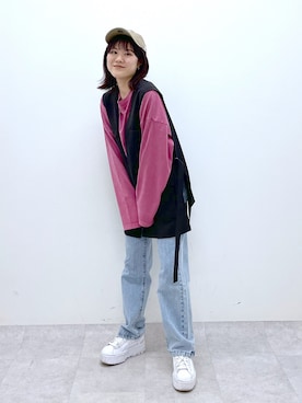 ayaさん（レディース・152cm）の冬コーディネート