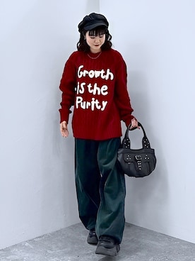 ayaさん(レディース・152cm)の冬コーディネート