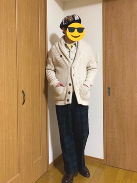 「Levi's（リーバイス）のアイテム（その他アウター）」を使った、VA9Nさん（メンズ・173cm）の冬コーディネート